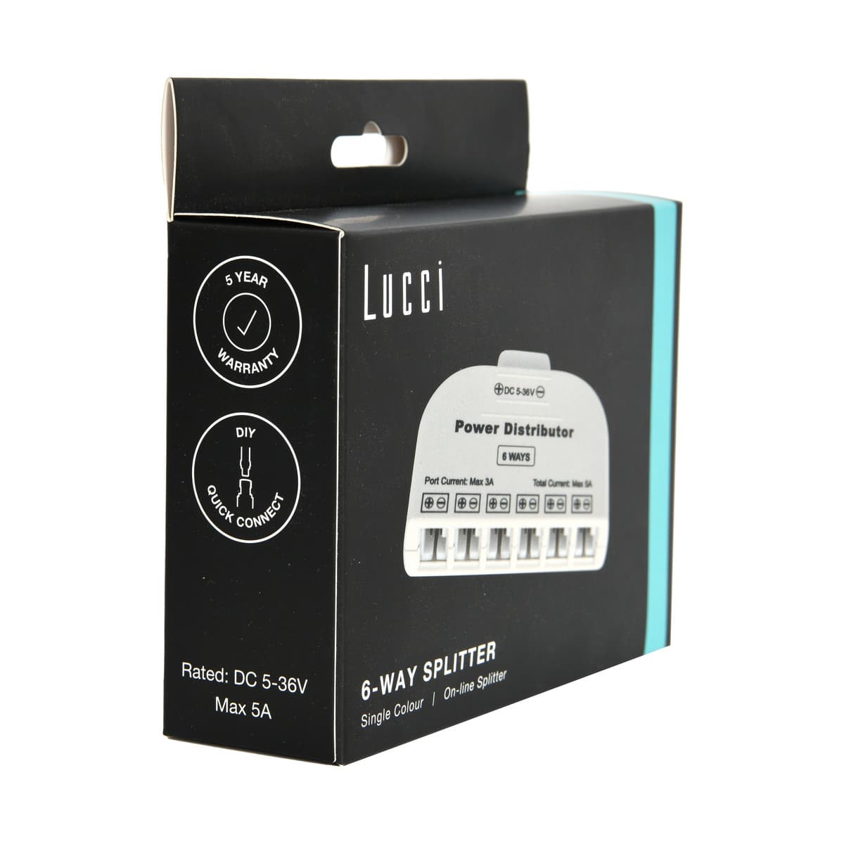 Glow Classic 6-Way Splitter with Leads-img-3