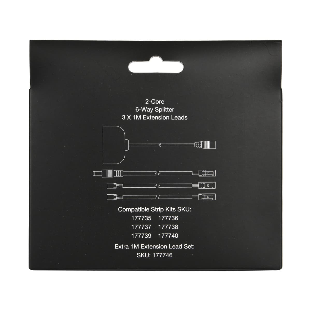 Glow Classic 6-Way Splitter with Leads-img-4
