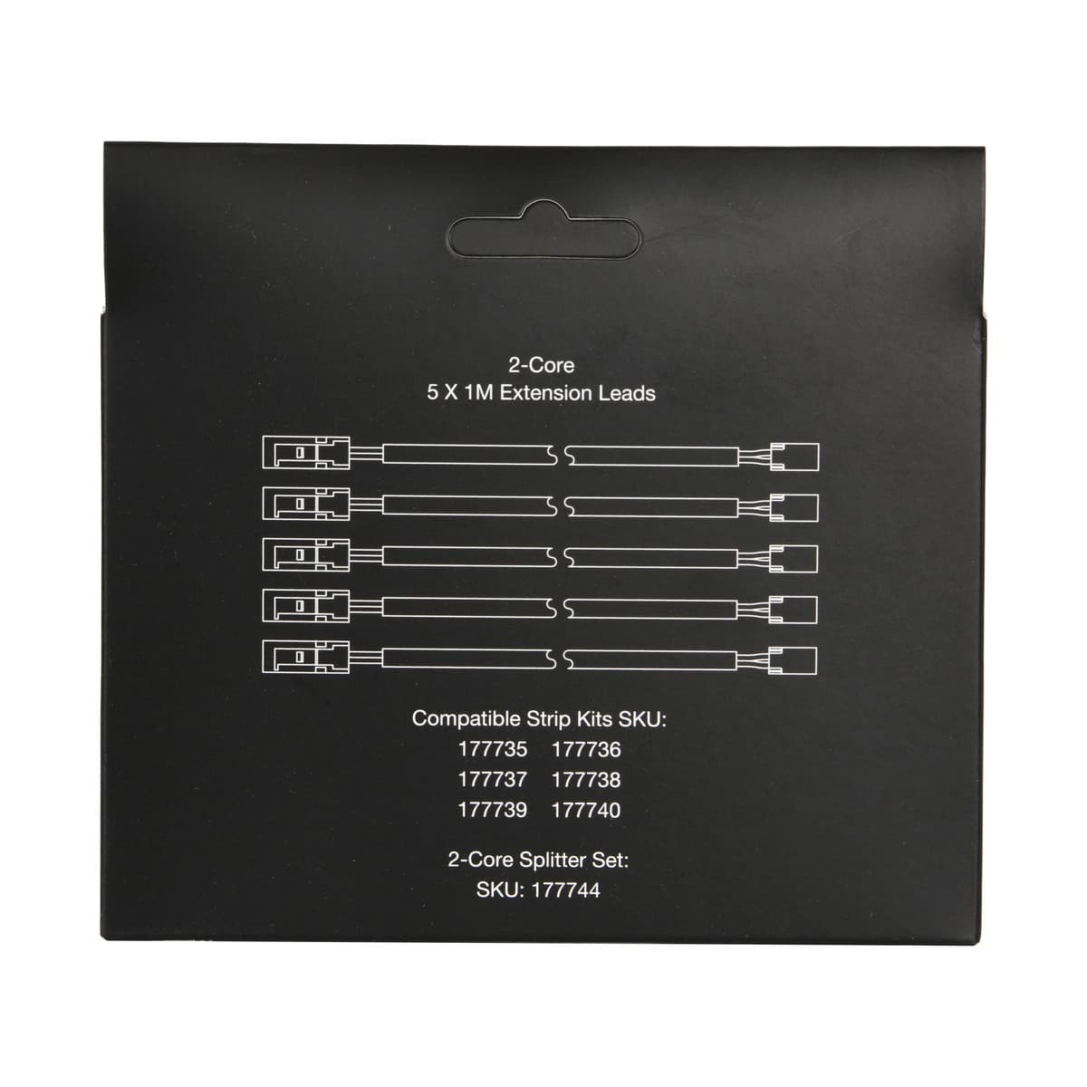 Glow Classic 5x1m Wiring Extension Leads-img-3