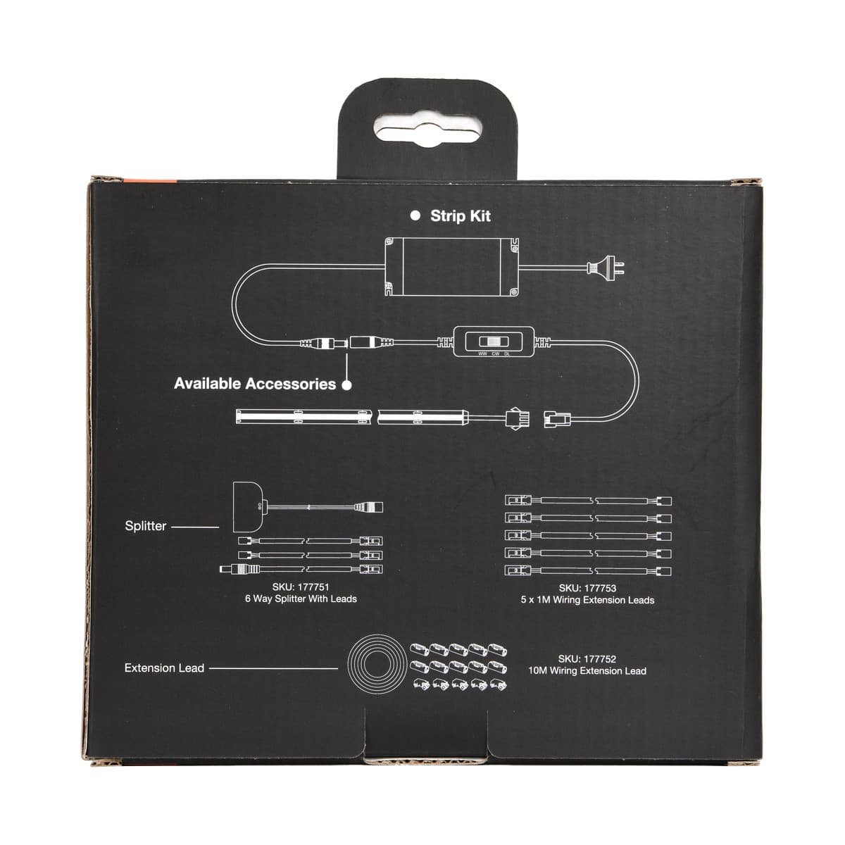 Glow Dynamic 5m 38W Dimmable Tri-Colour COB LED Strip Kit-img-3