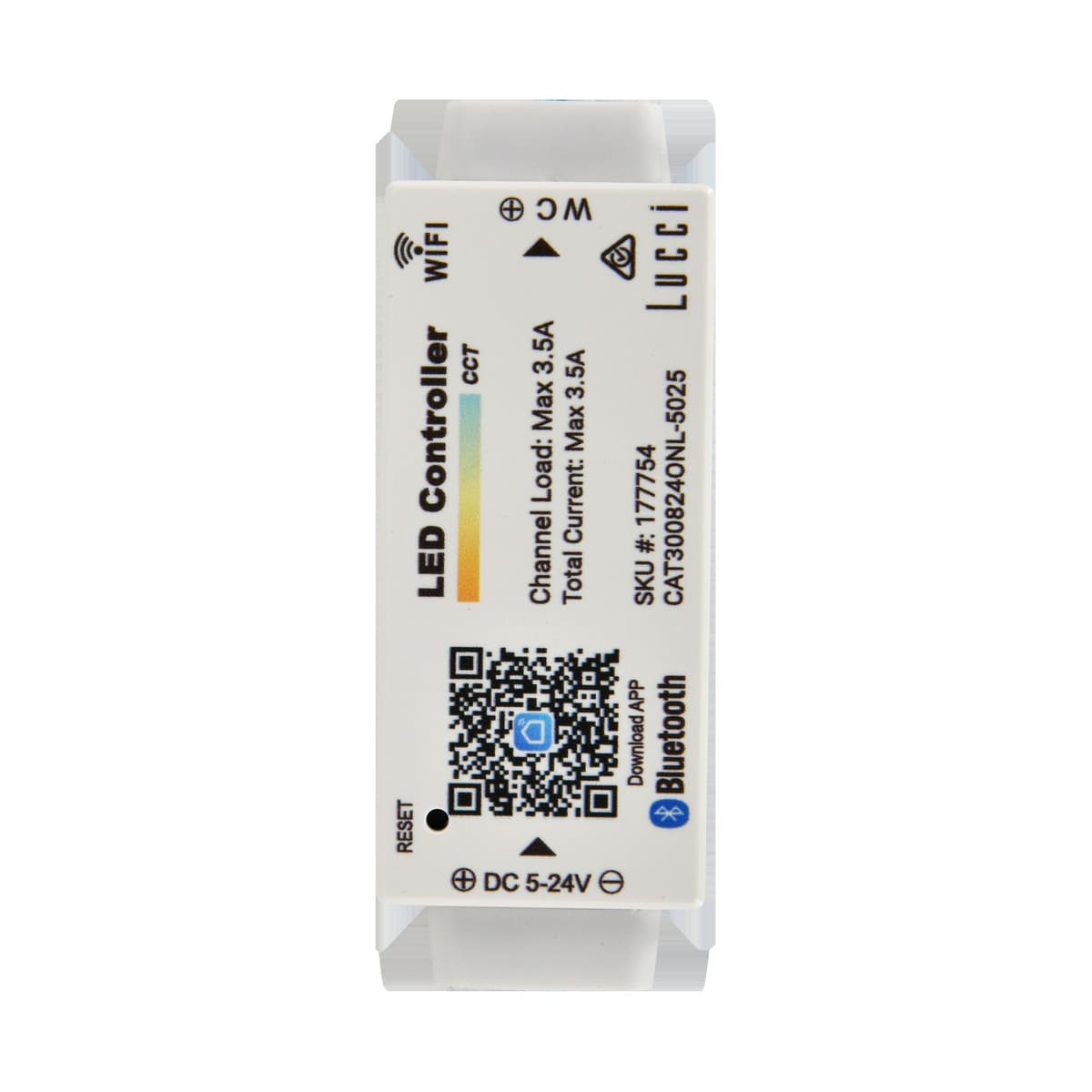 Glow Dynamic Lucci Connect Smart WiFi Controller for Tunable White LED Strip Kits-img-2