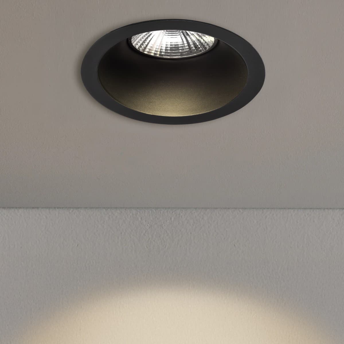 MFL Accent Small Wall Wash CCT LED Dimmable 70mm Cut Out Downlight in Black-img-10