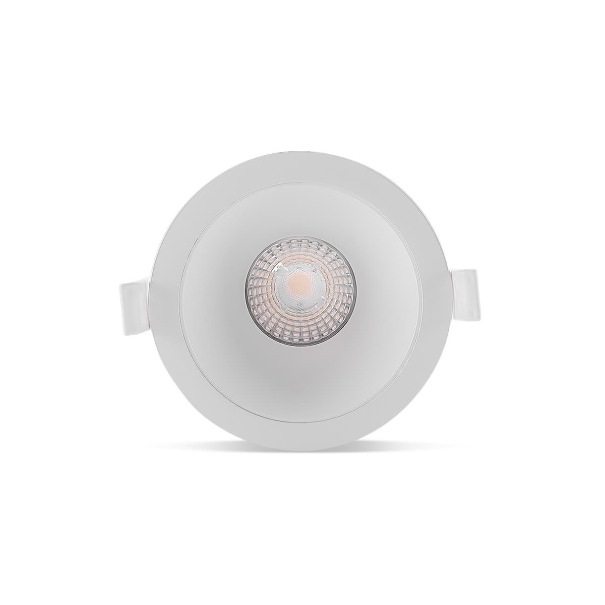 Flare LED Recessed Tri Colour Cut Out 90mm Downlight in White-img-1