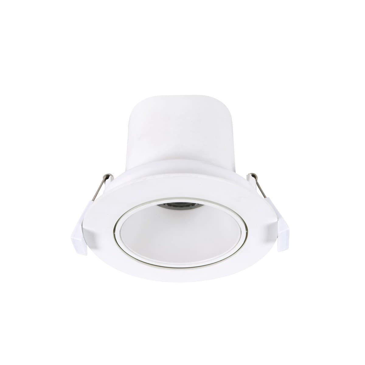 Flare LED Recessed Gimble Tri Colour Cut Out 90mm Downlight in White-img-2