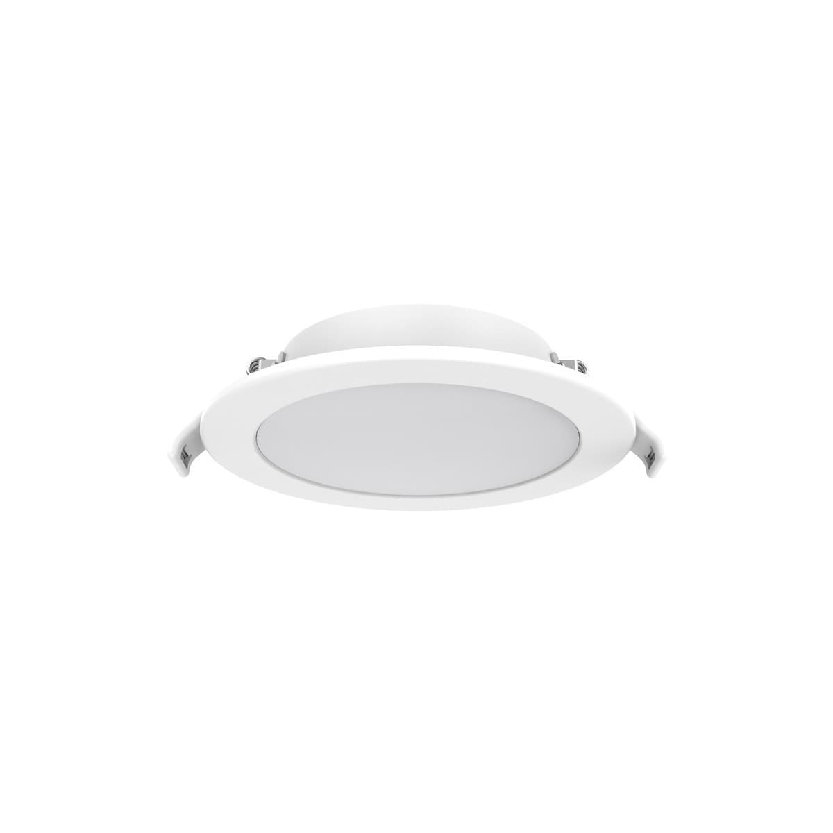 Super Slim LED Recessed CCT 95mm Cut Out Downlight in White-img-1
