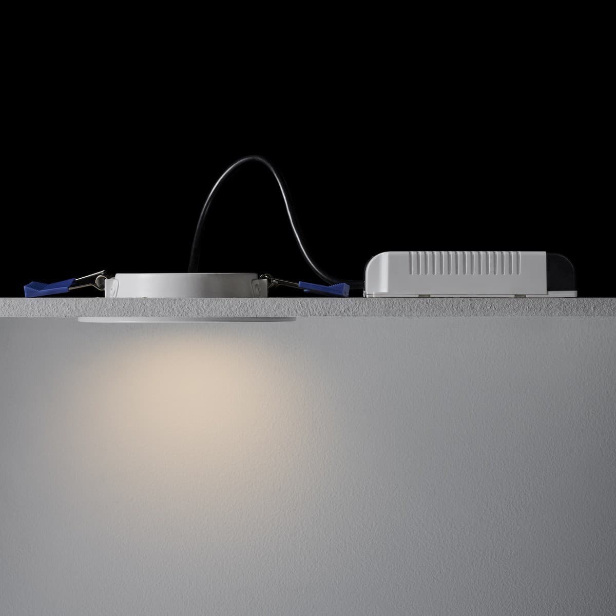 Super Slim LED Recessed CCT 95mm Cut Out Downlight in White-img-6