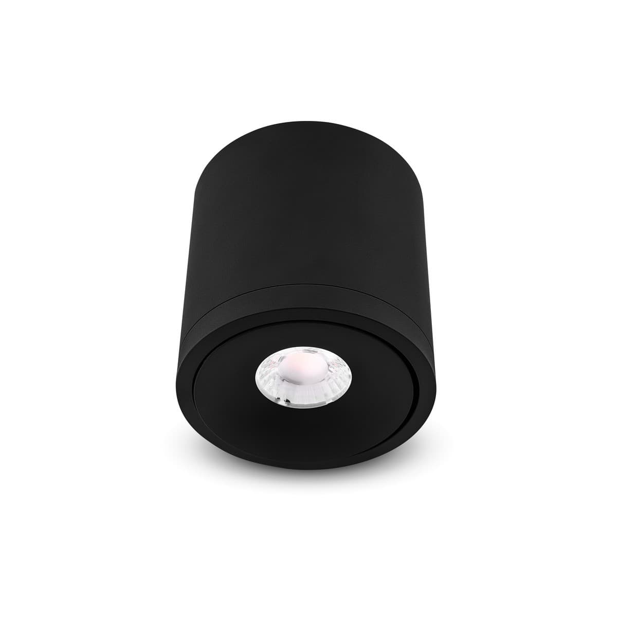 Crescent LED Adjustable Surface Mounted Downlight in Black-img-1