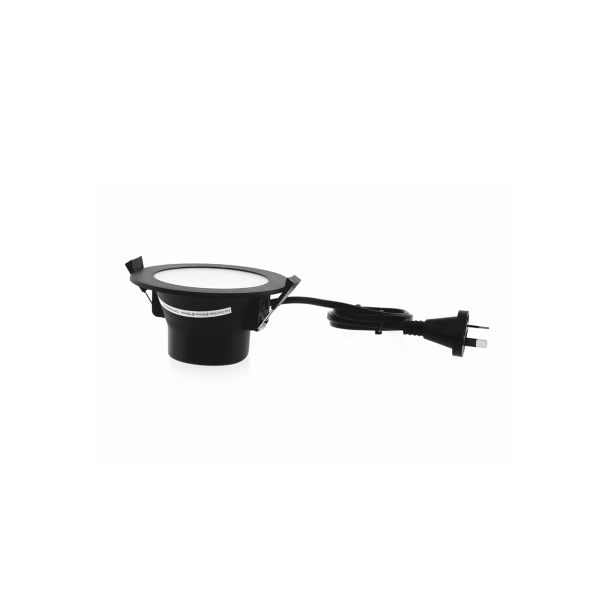 Eclipse Maxi LED Recessed Colour Switch 90mm Cut Out Downlight in Black-img-2