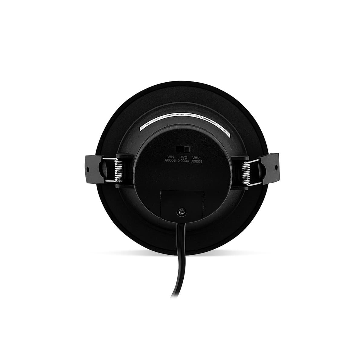 Eclipse Maxi LED Recessed Colour Switch 90mm Cut Out Downlight in Black-img-3