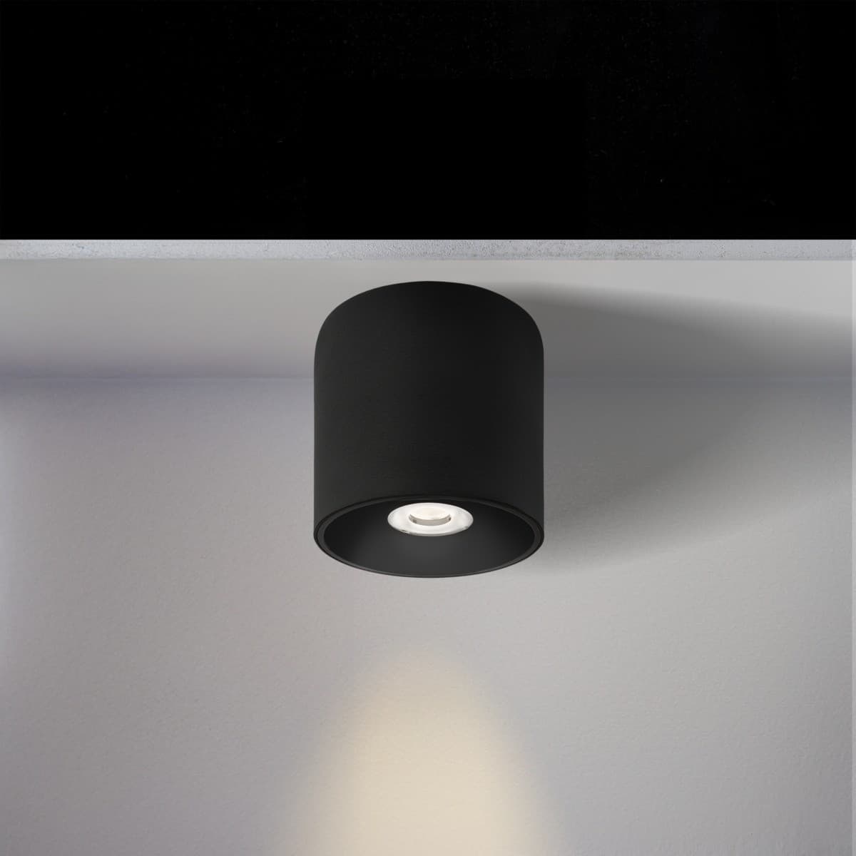 Bode LED Colour Switch Surface Mounted Downlight in Black-img-8