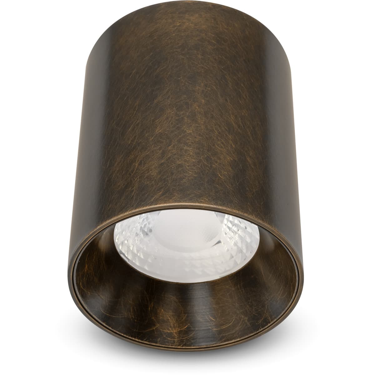 Ison 100mm LED CCT Surface Mounted Downlight in Bronze-img-1