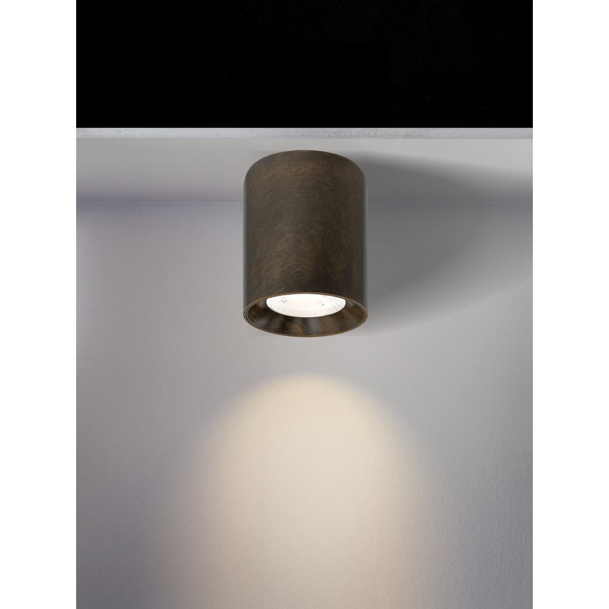 Ison 100mm LED CCT Surface Mounted Downlight in Bronze-img-5
