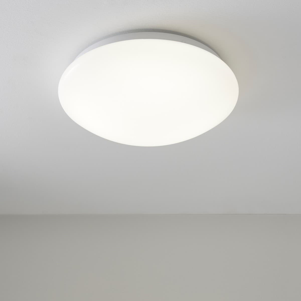 GE Omega Round 250mm LED CCT Flush Mount in White-img-2