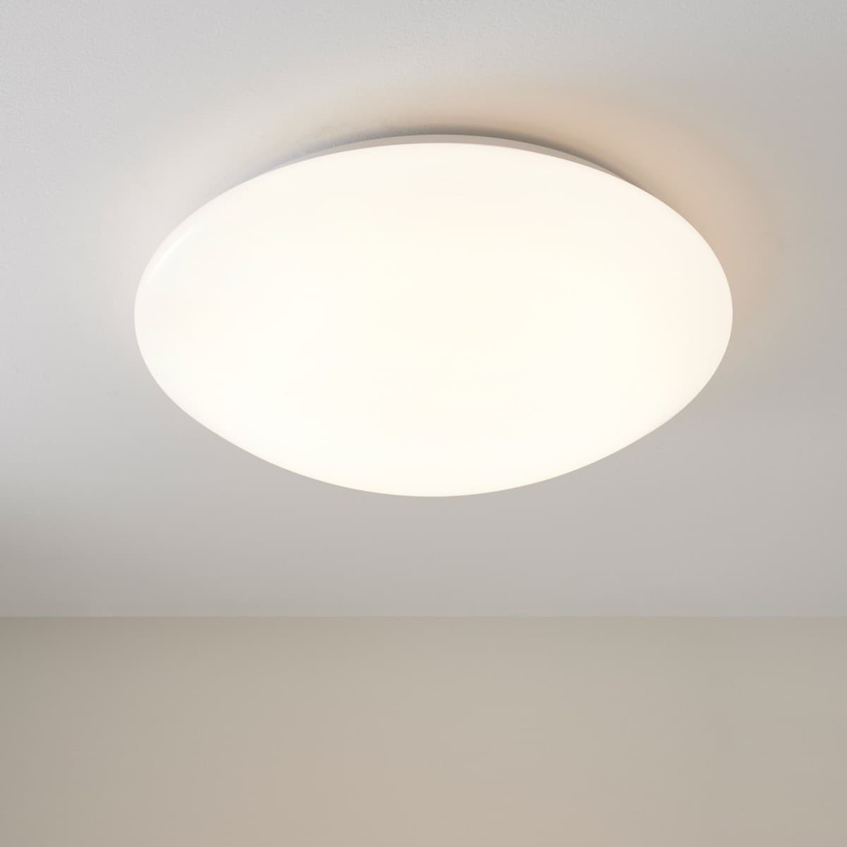 GE Omega Round 350mm LED CCT Flush Mount in White-img-2