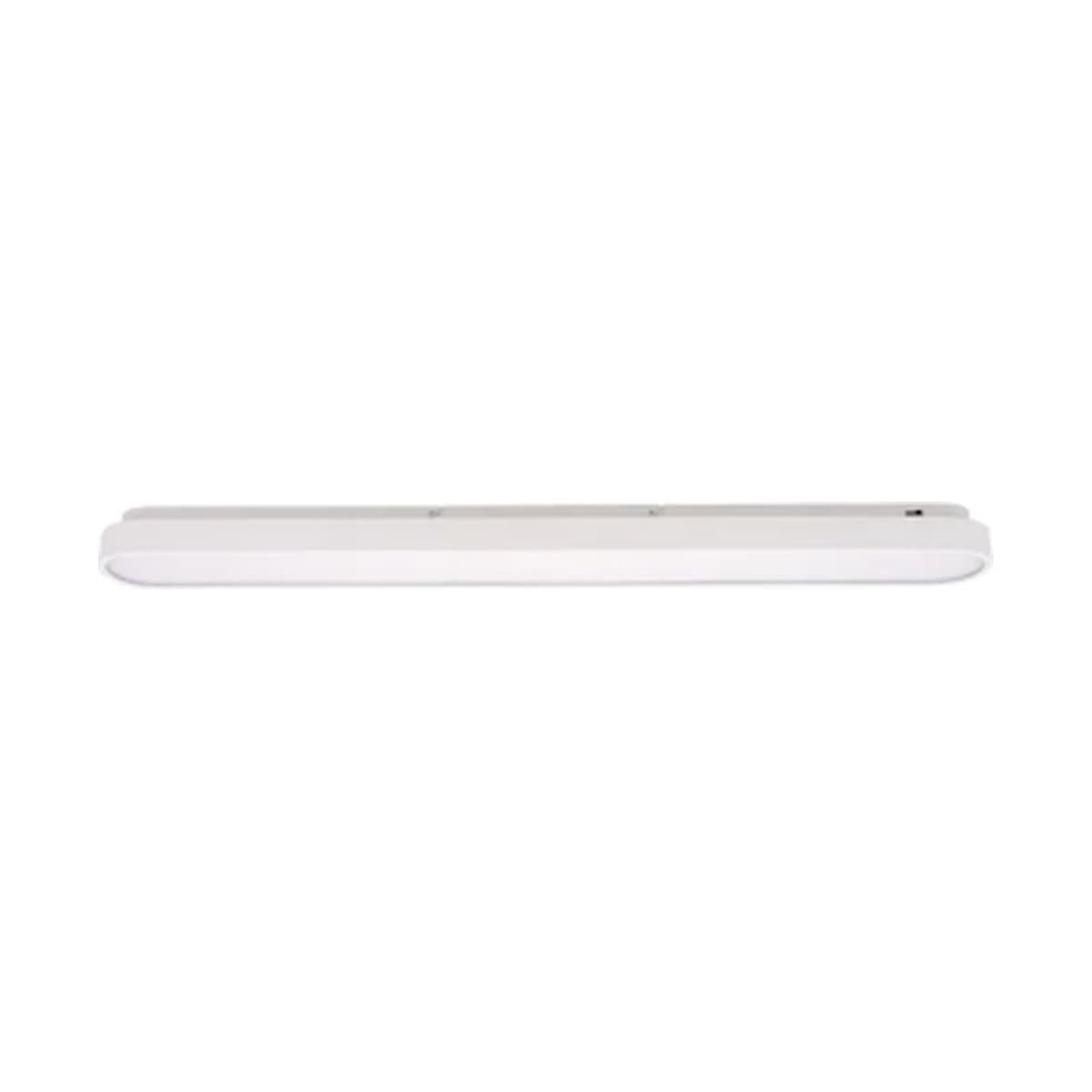 MFL Moku LED Dimmable Colour Change Prismatic Long Flush Mount in White-img-1