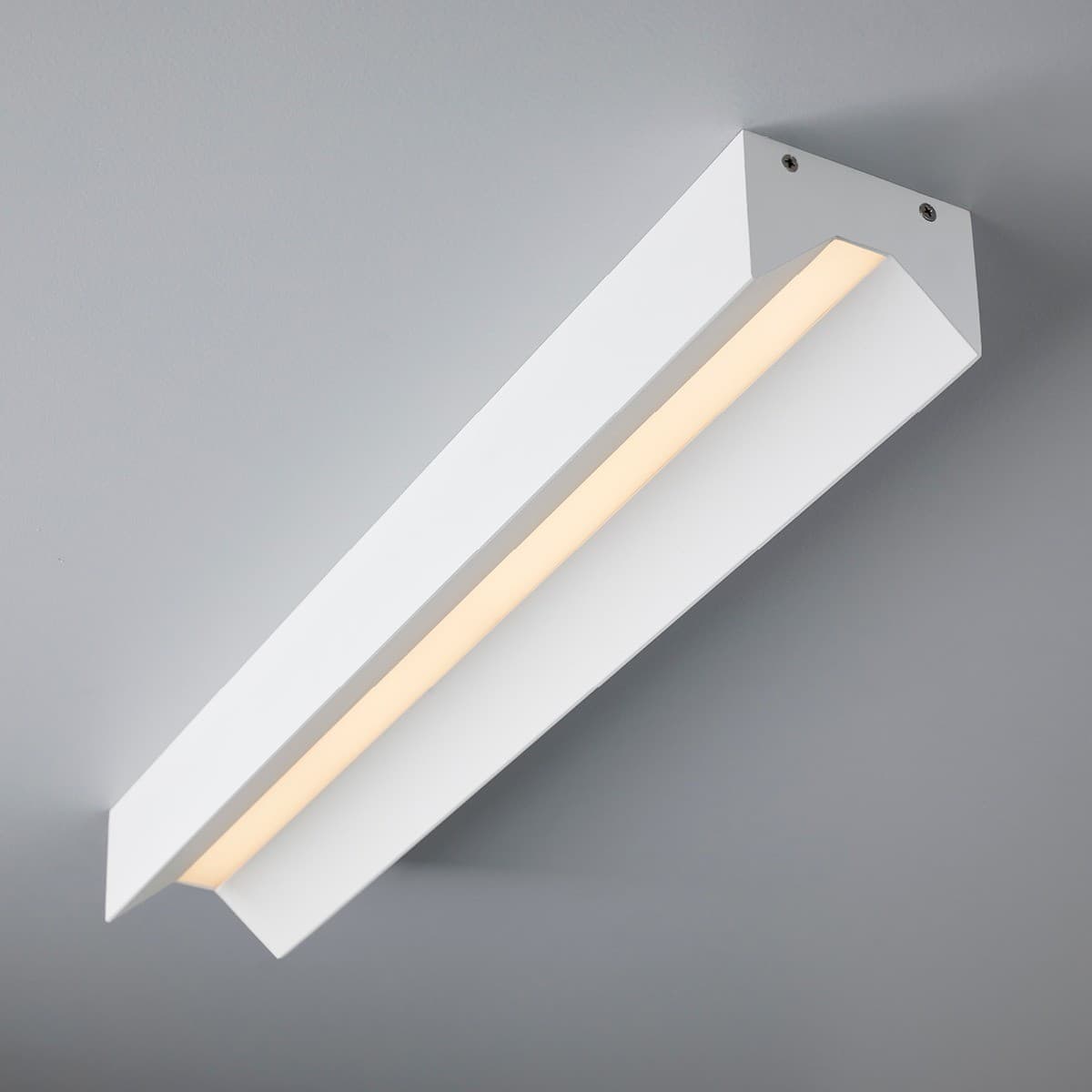 MFL Boyd 600mm LED Linear Flush Mount in Black