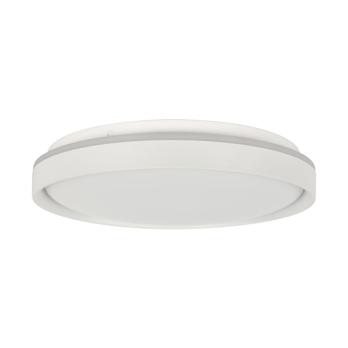 Saint 290mm LED Colour Switching Flush Mount in White-img-1