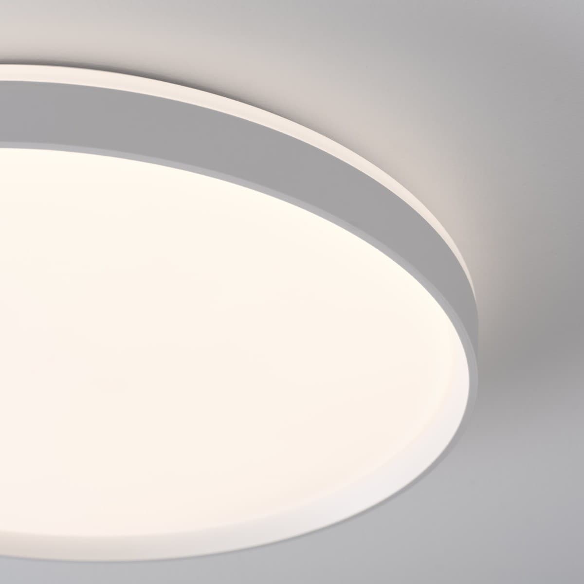 Saint 390mm LED Colour Switching Flush Mount in White-img-5