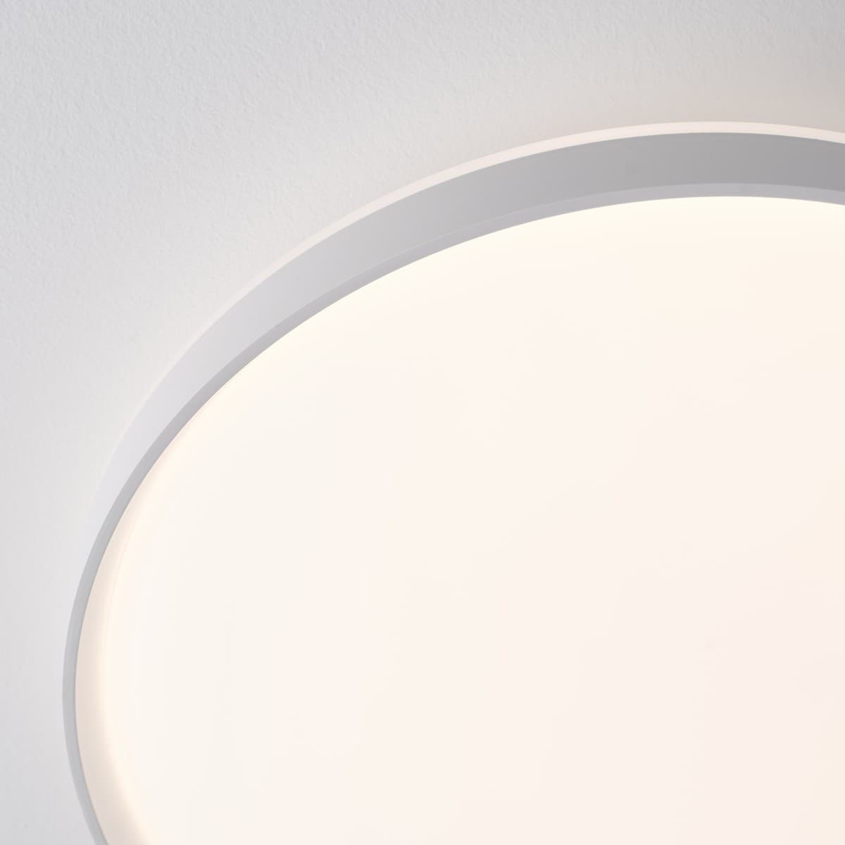 Saint 390mm LED Colour Switching Flush Mount in White-img-6