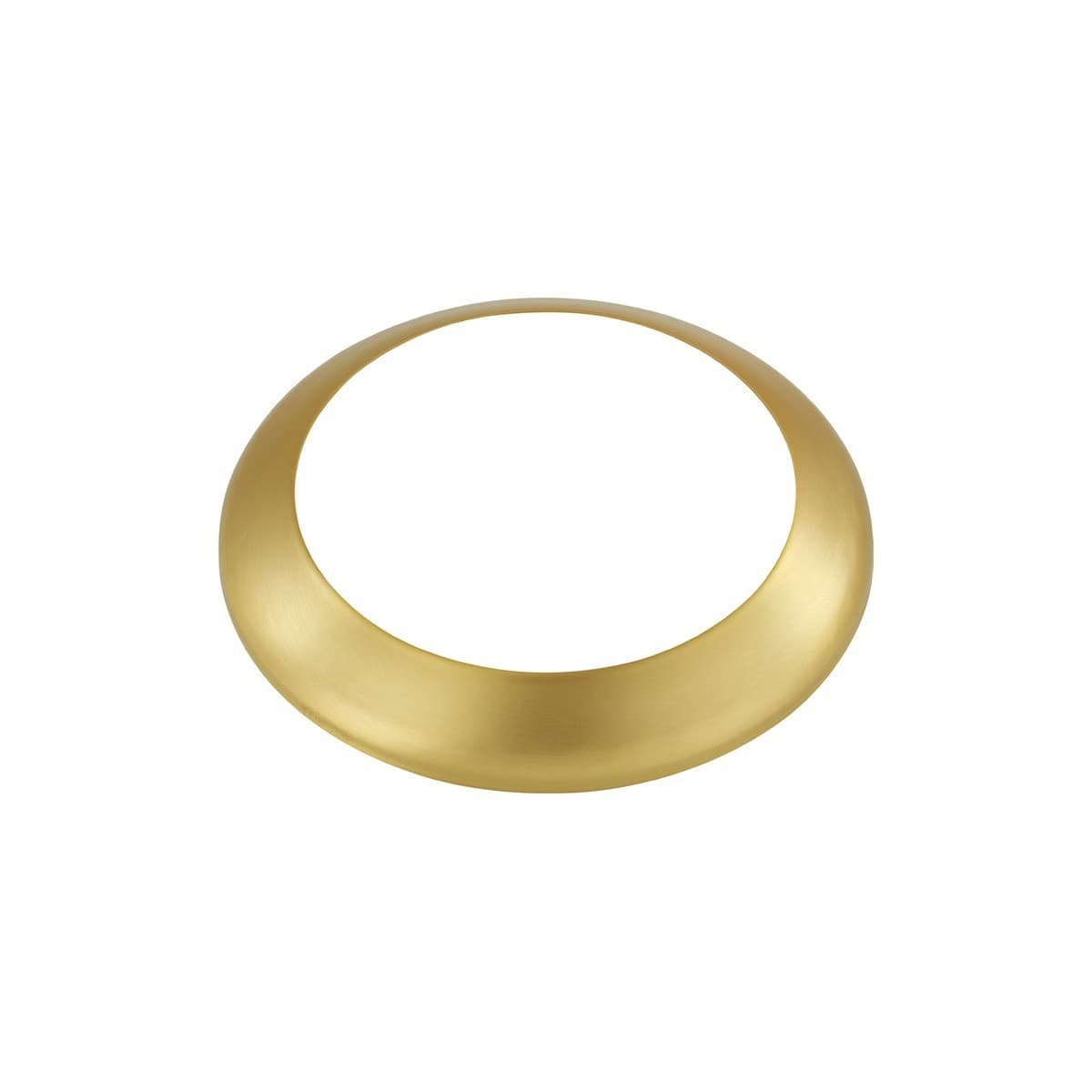 Ruma Flush Mount Trim in Brass finish-img-1