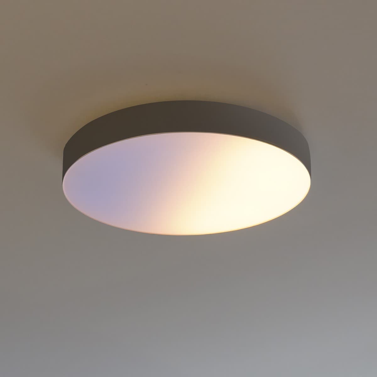 LIFX SuperColour 380mm Smart LED Flush Mount with RGB + Full White Spectrum in Black-img-1