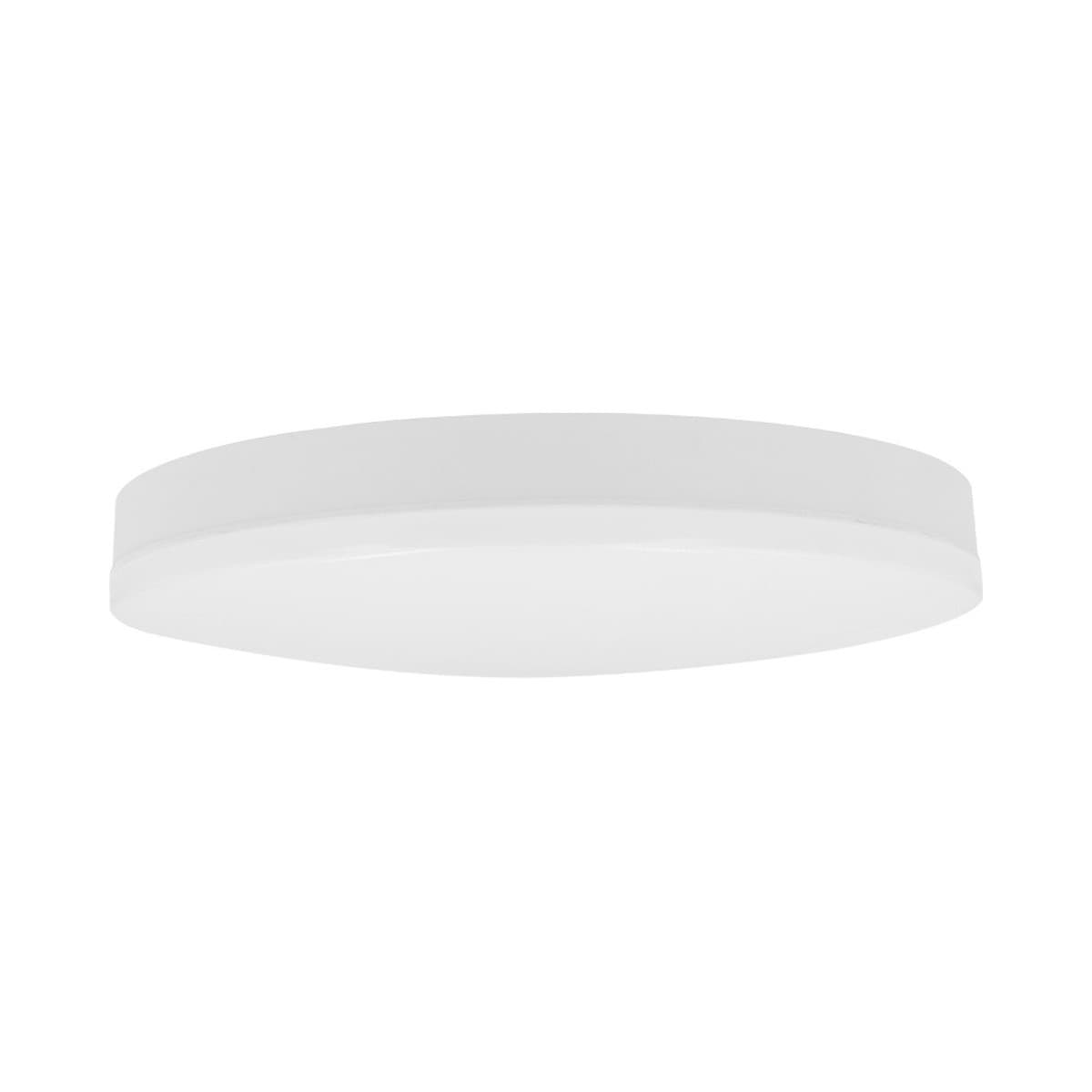 Kiyo 300mm LED Flush Mount with Sensor in White-img-1
