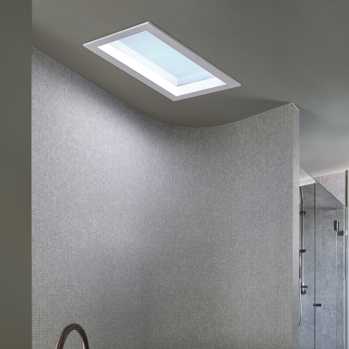 Horizon LED CCT Skylight in White