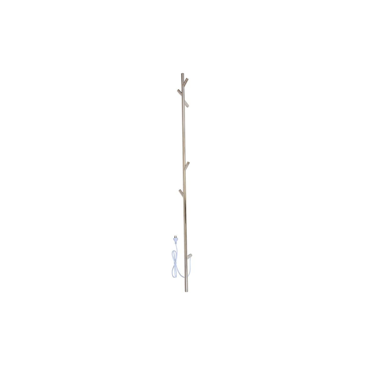 Silhouette Vertical Heated Towel Rail in Chrome-img-1
