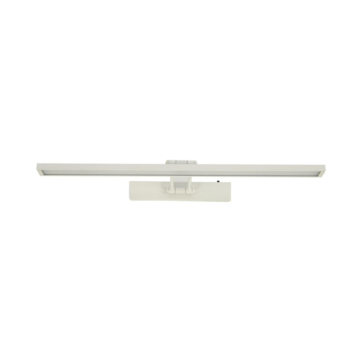 Gough II 600mm LED Colour-Switching Adjustable Wall Bracket in White-img-1