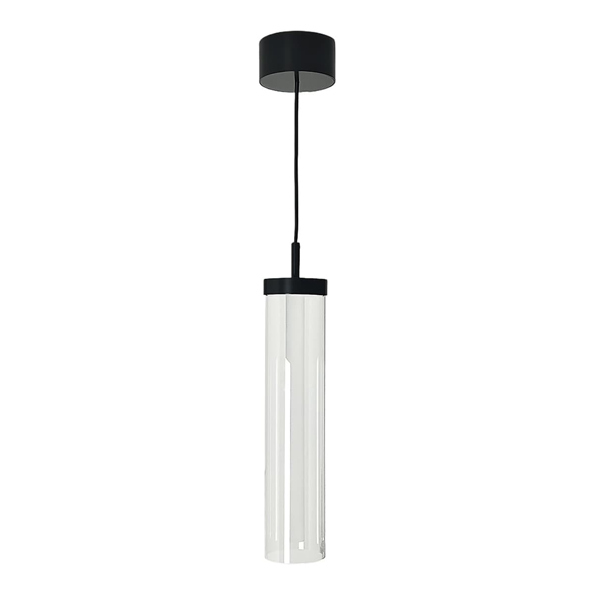 Varilla LED Sunset Dimmable Pendant in Black-img-1