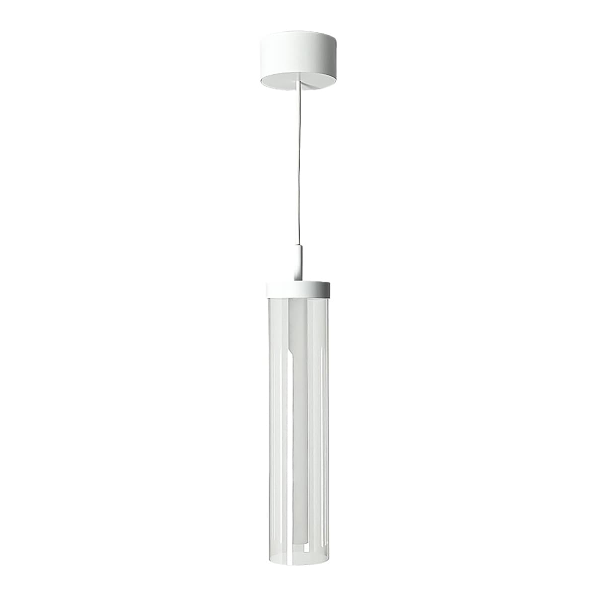 Varilla LED Sunset Dimmable Pendant in White-img-1