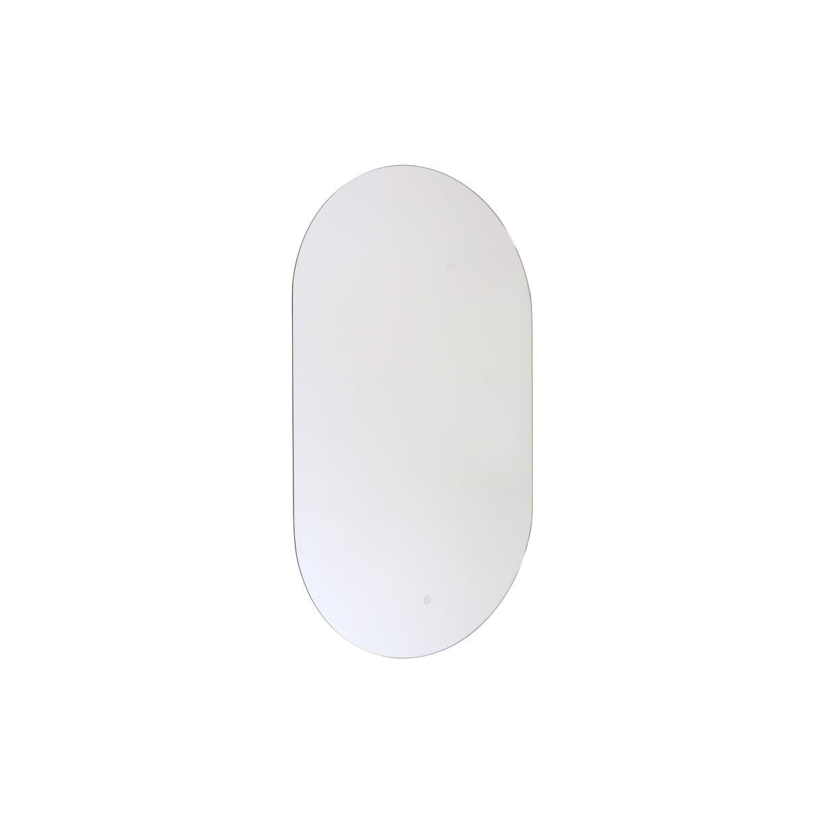 Aura 1m Race Track Mirror with Integrated LED Colour-Shifting Backlight and Anti-Fog Technology-img-1