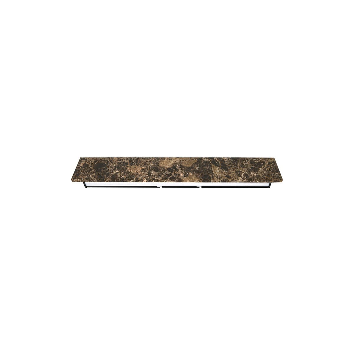 Jones 620mm LED Colour-Shifting Up/Down Wall Sconce in Brown Marble-img-1