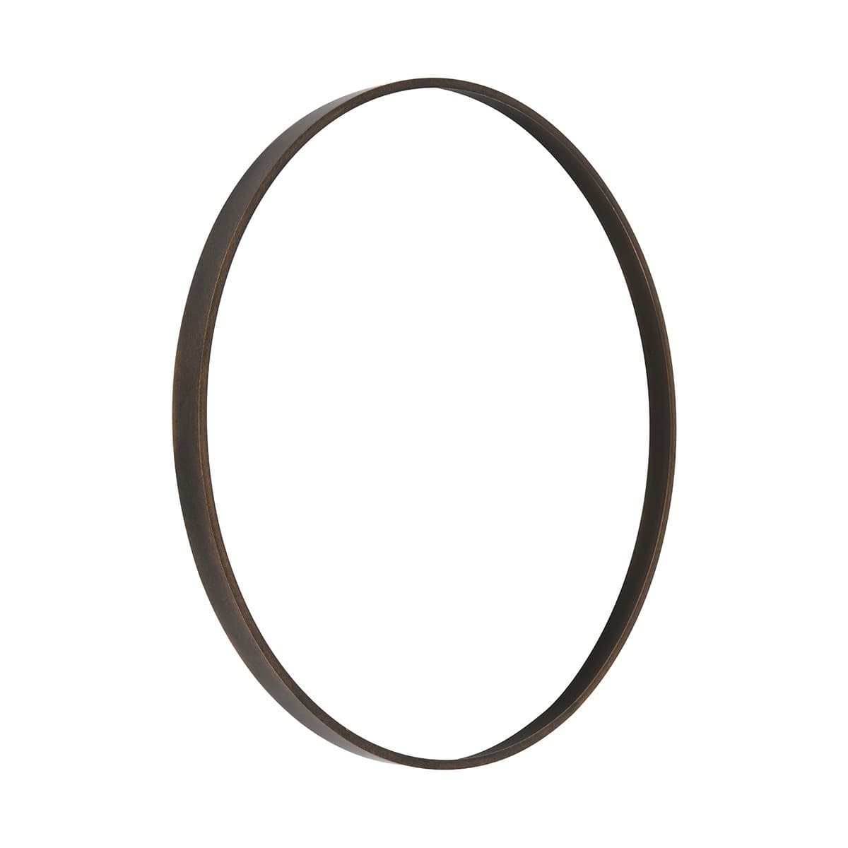 Contour Round Mirror Frame Only in Bronze-img-1