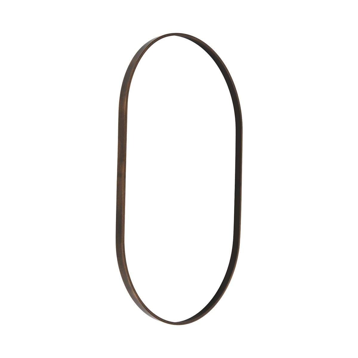 Contour Oval Mirror Frame Only in Bronze-img-1
