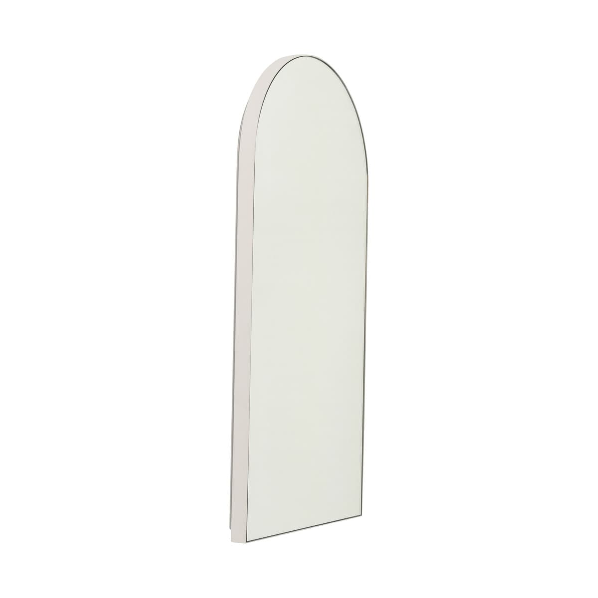 Contour Arch LED Backlit Mirror in White-img-1
