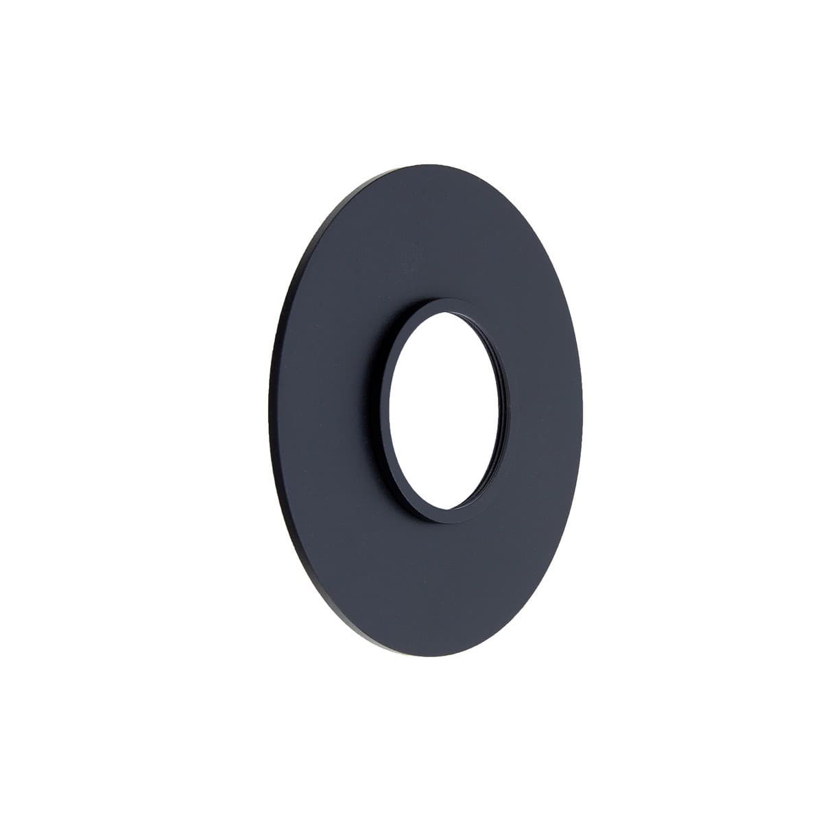 MFL Artisan Single Round Decorative Plate in Black-img-1