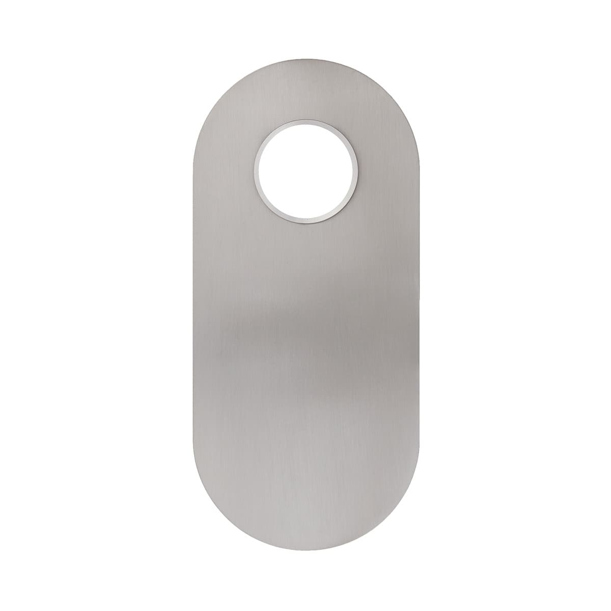 MFL Artisan Single Oval Decorative Plate in Nickel-img-3