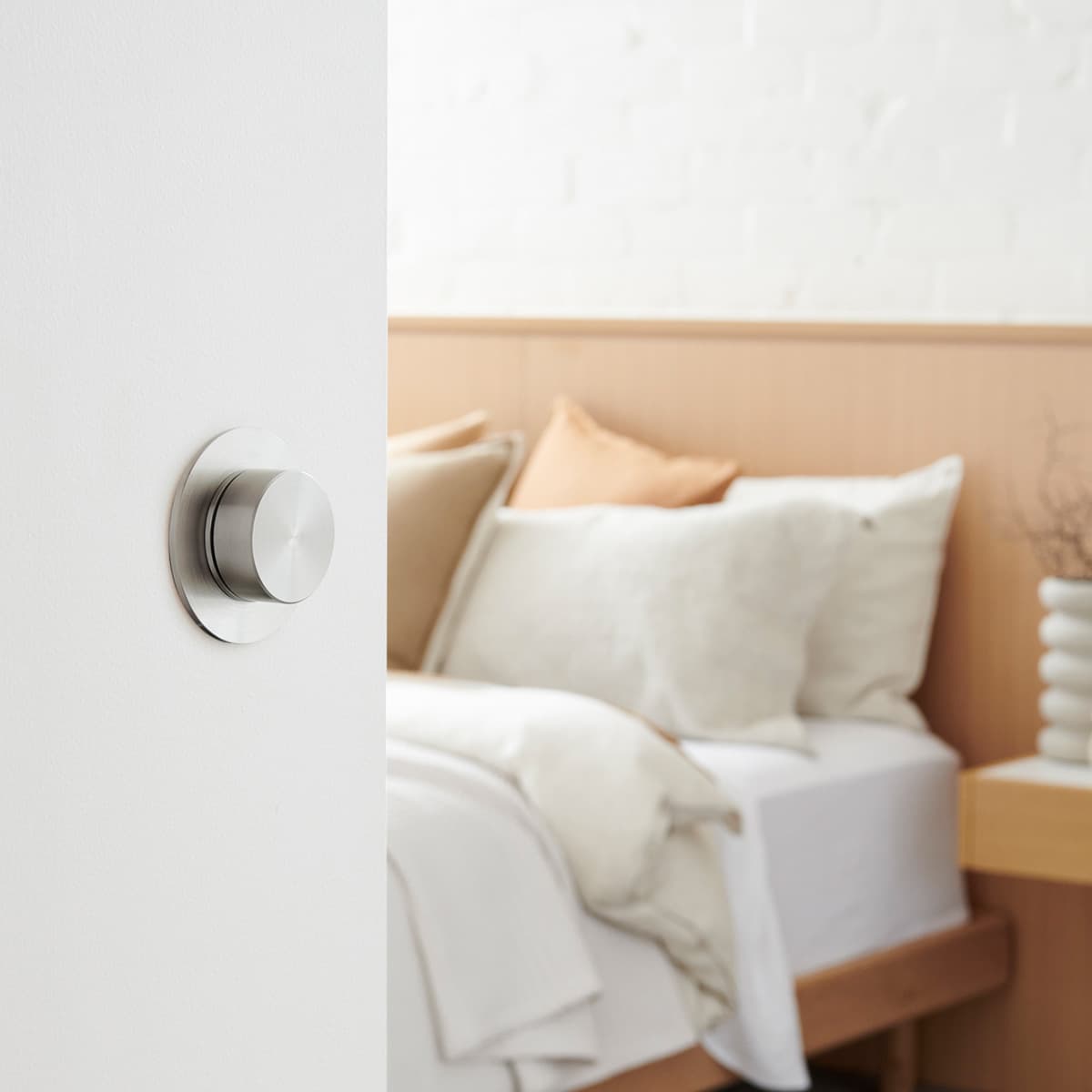MFL Artisan Recessed IP44 Dimmer Switch in Nickel-img-2