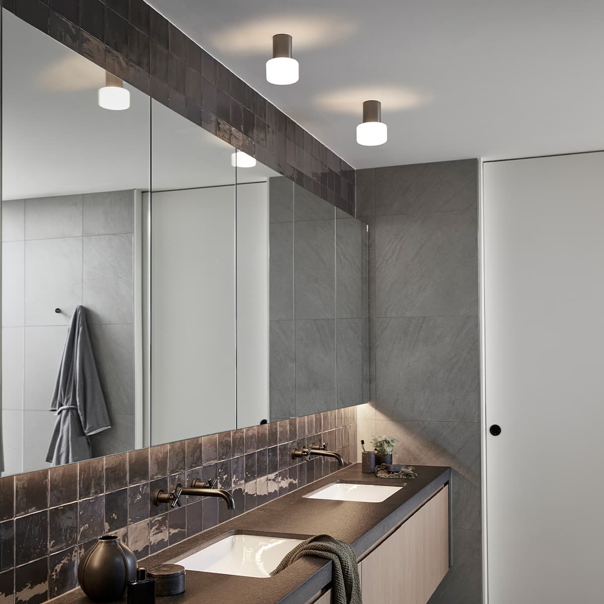 MFL Artisan Dot LED Surface Mounted Light in Black-img-2