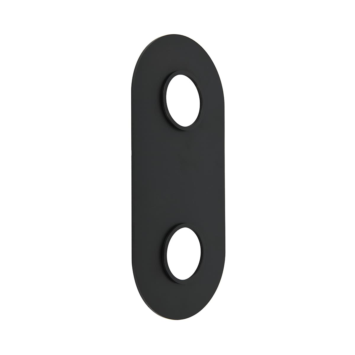 MFL Artisan Double Oval Decorative Plate in Black