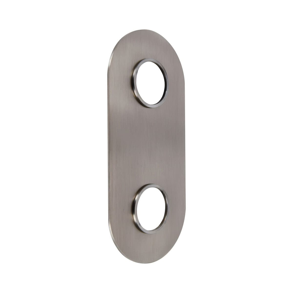MFL Artisan Double Oval Decorative Plate in Nickel