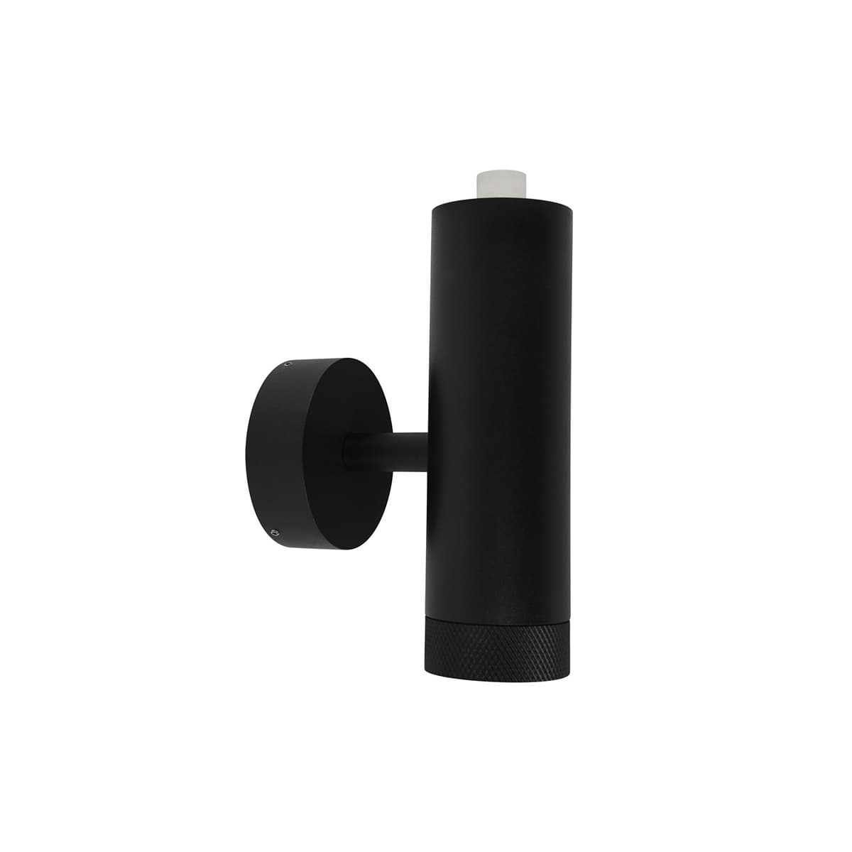 MFL Artisan LED Colour-Shifting Cylinder Wall Bracket with Dimmer in Black-img-1