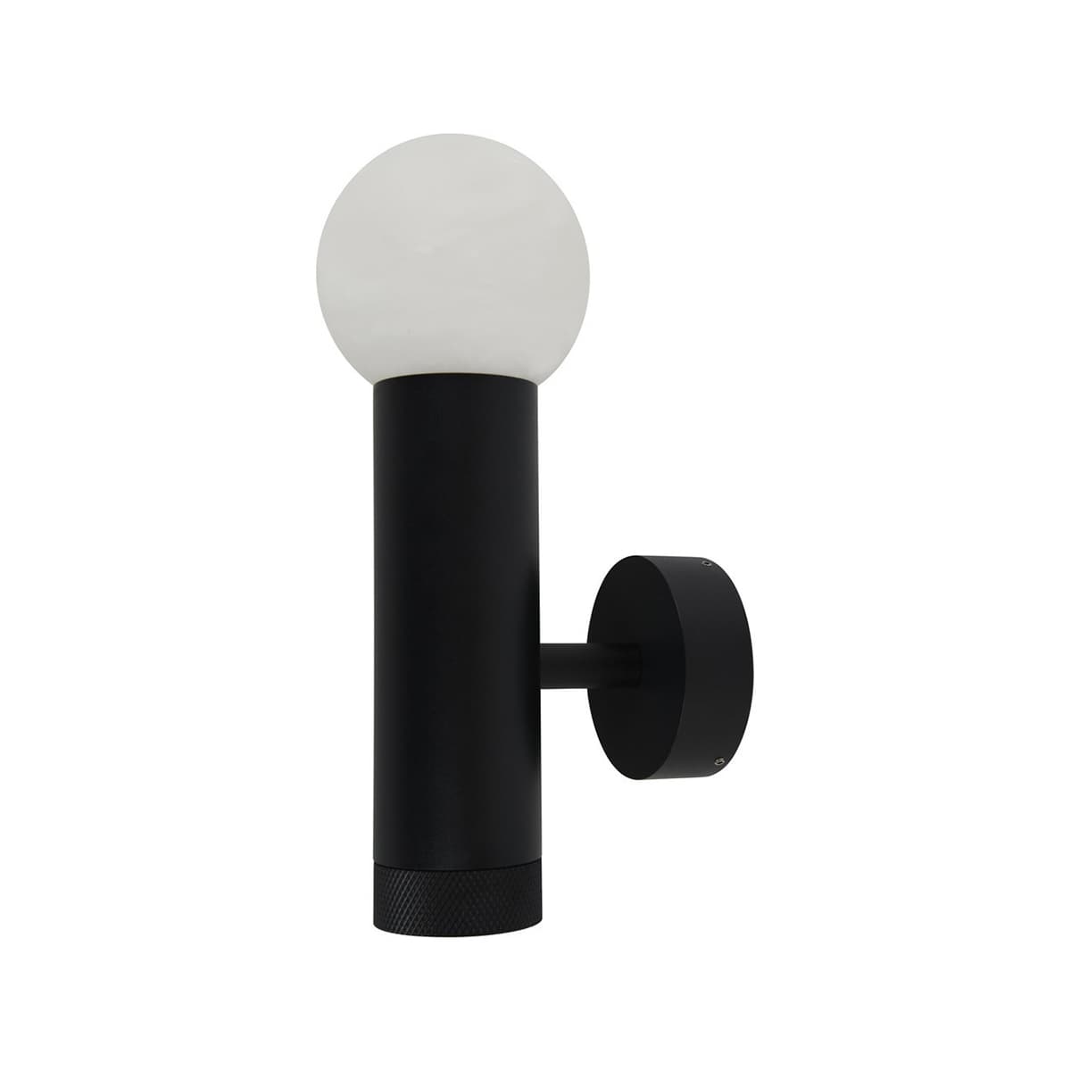 MFL Artisan LED Colour-Shifting Cylinder Wall Bracket with Dimmer in Black-img-2