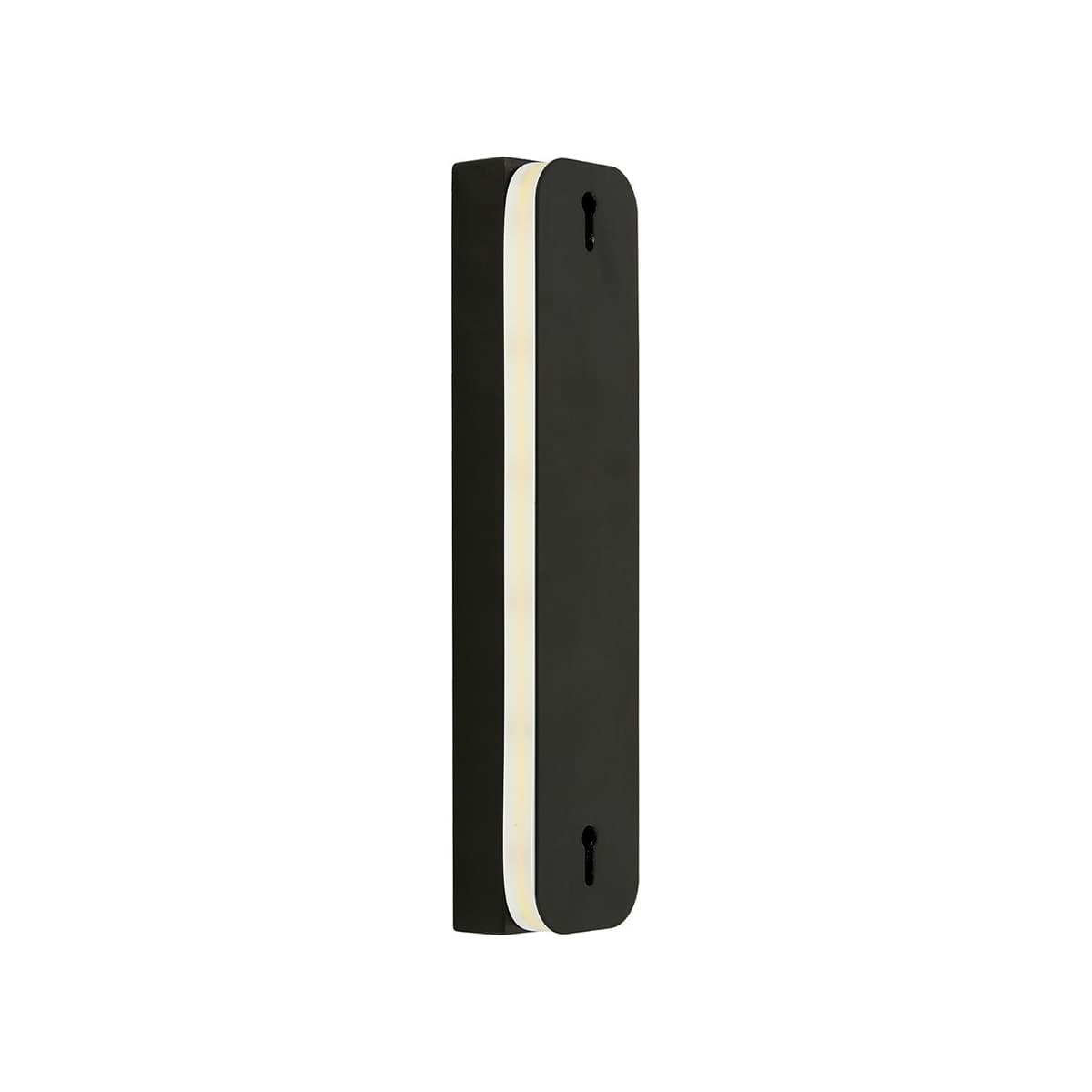 Chameleon LED Colour-Shifting Tall Wall Sconce Only in Black-img-1