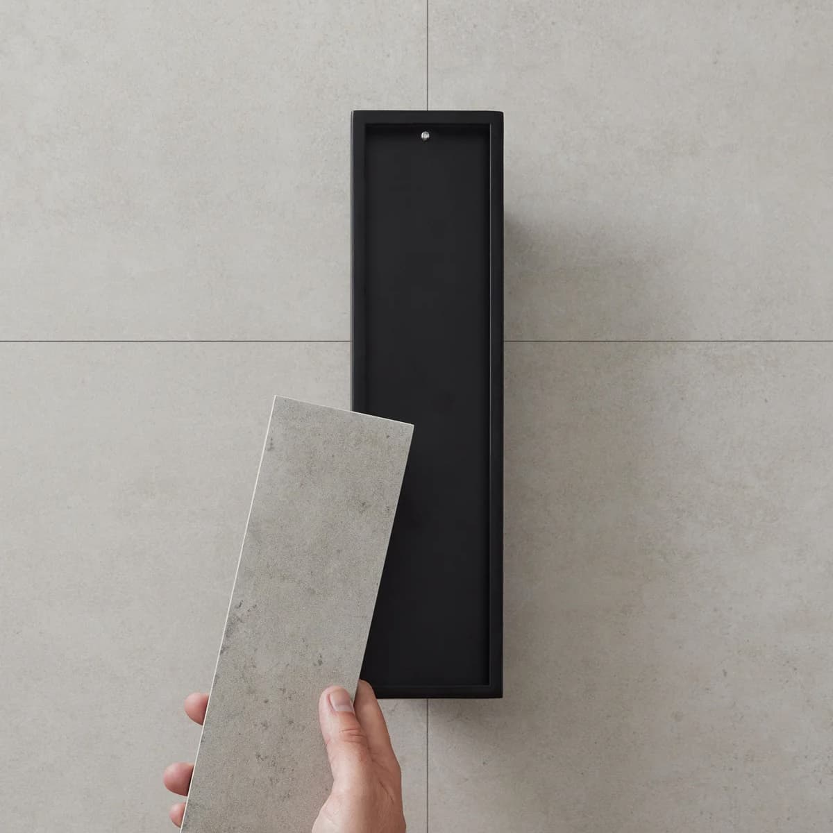 Chameleon LED Colour-Shifting Tall Wall Sconce Only in Black-img-4