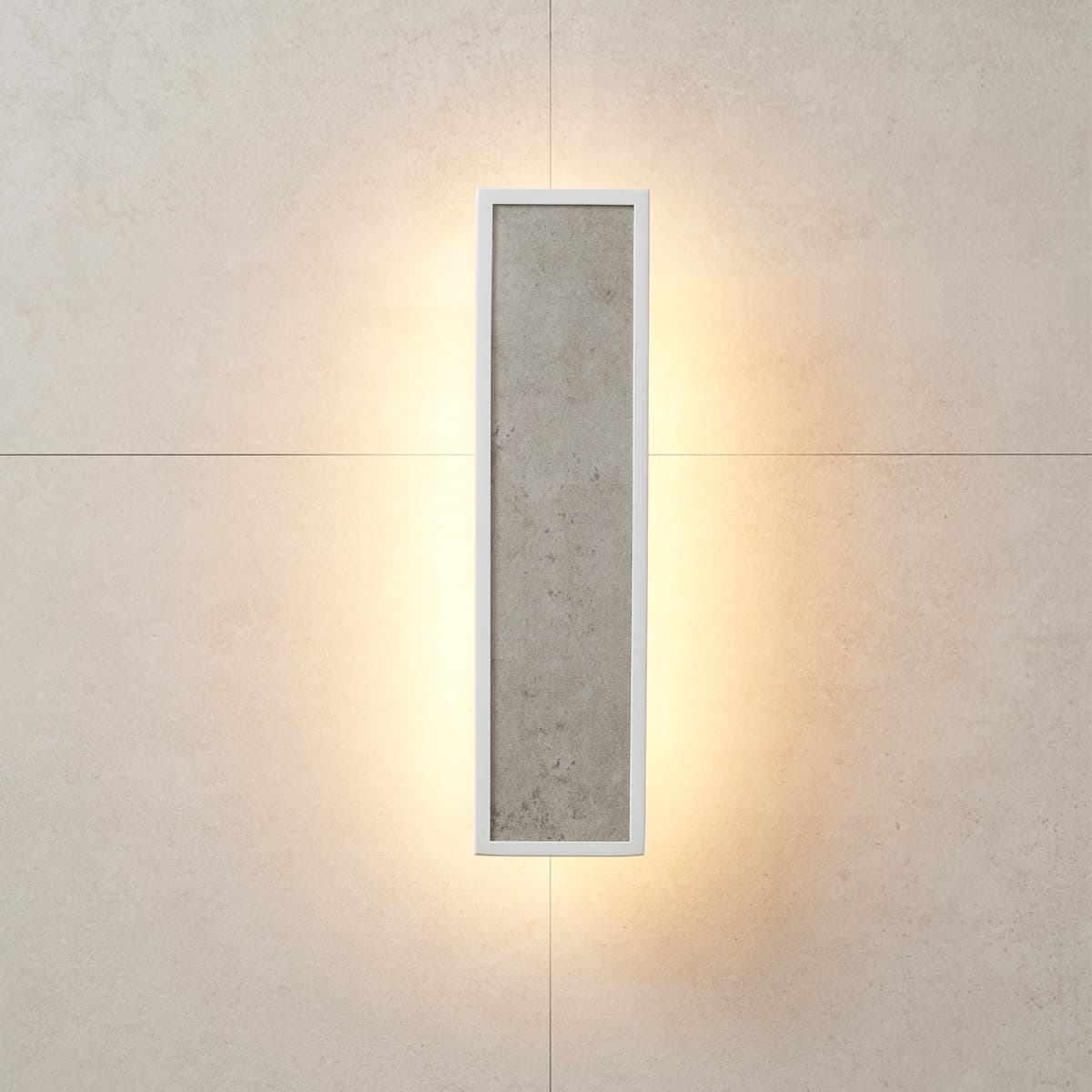 Chameleon LED Colour-Shifting Tall Wall Sconce Only in White-img-3