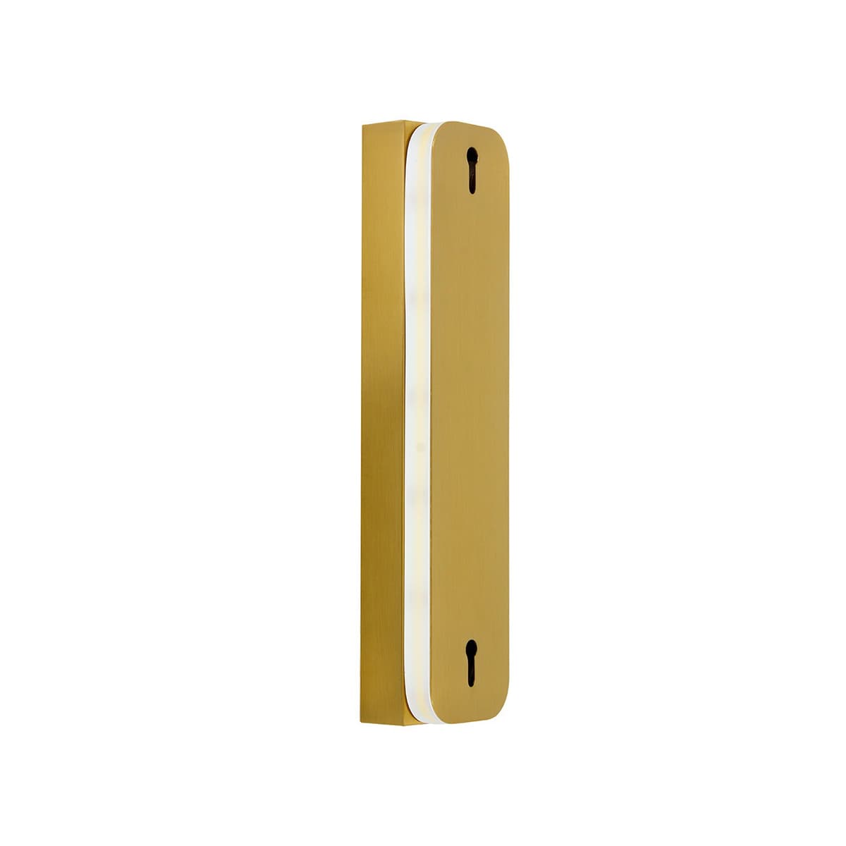 Chameleon LED Colour-Shifting Tall Wall Sconce Only in Brass-img-1