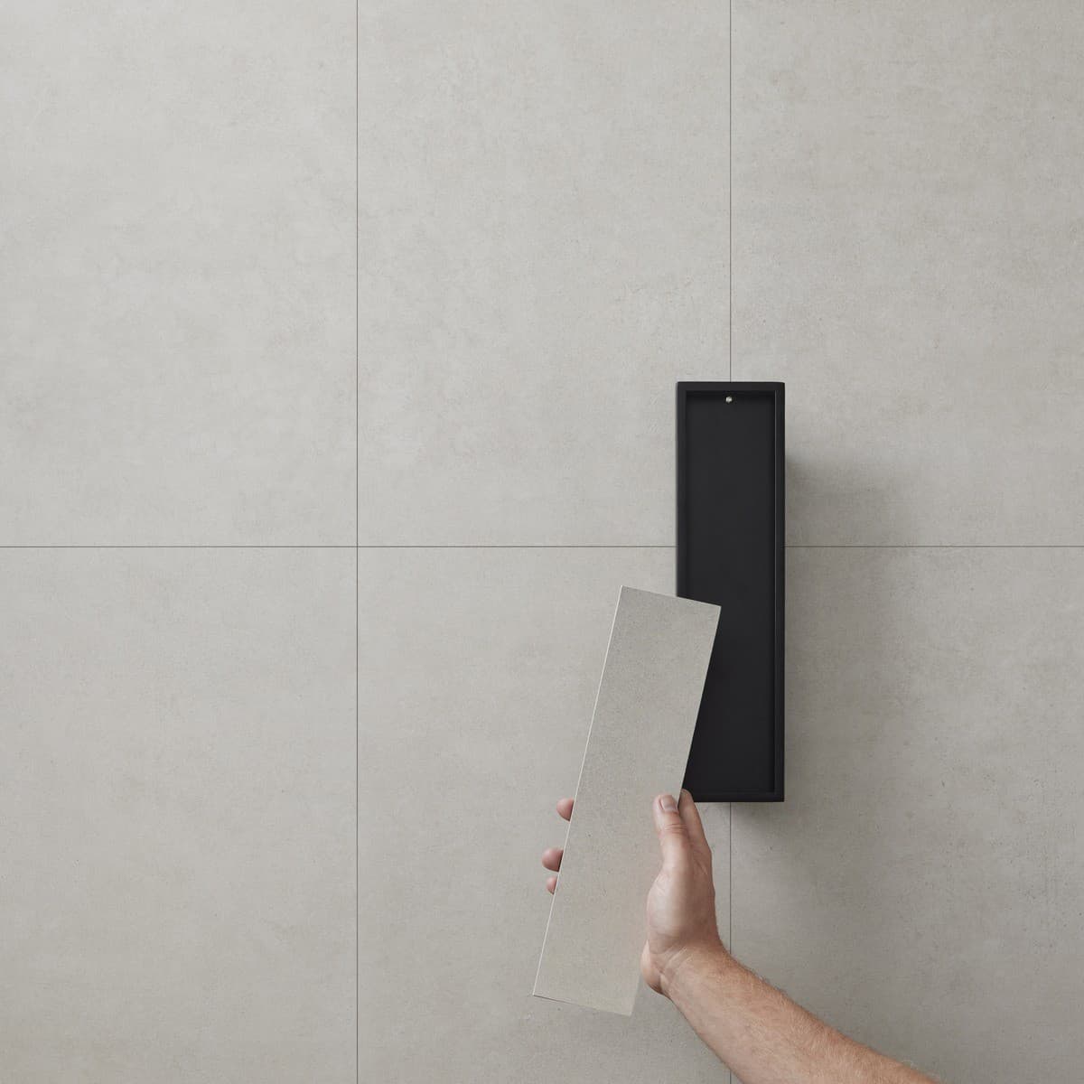 Chameleon Tall Tile Frame Only in Black-img-7