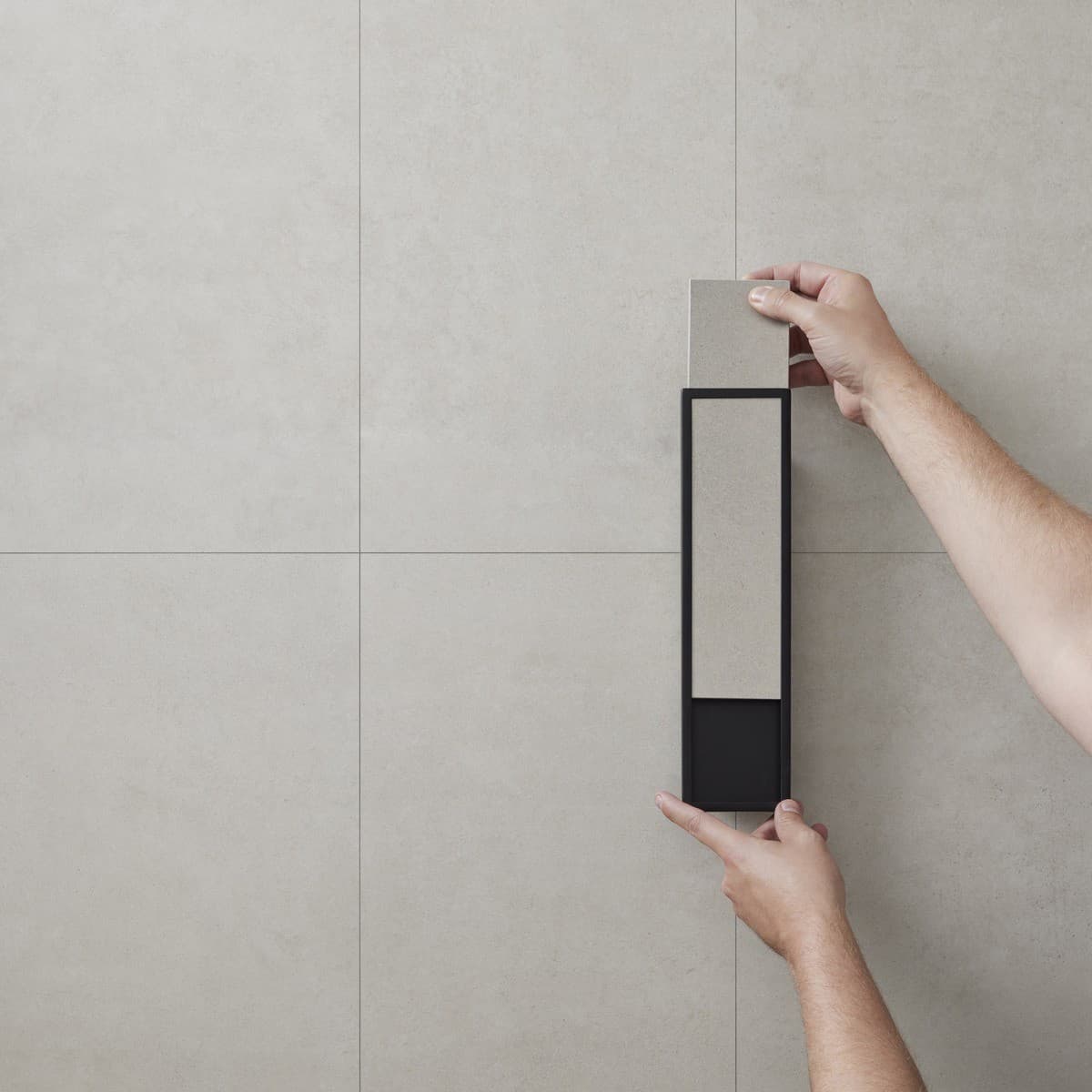 Chameleon Tall Tile Frame Only in Black-img-8
